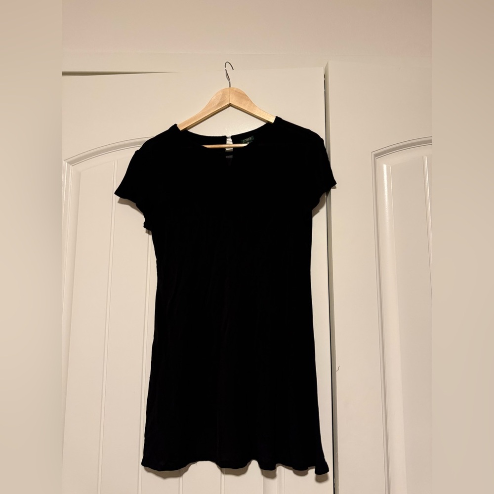 J. Crew Classic Black Short Sleeve dress